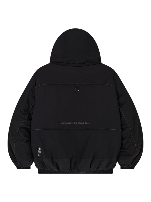 Тяжелая куртка Primaloft со съемным капюшоном (Black)