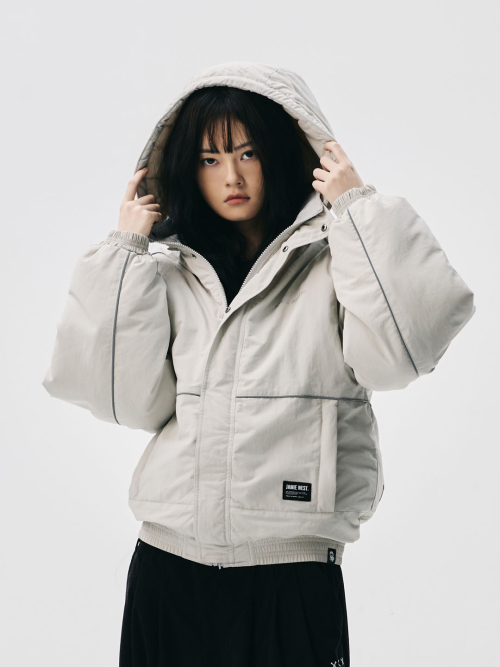 Куртка Primaloft со съемным капюшоном (Grey)
