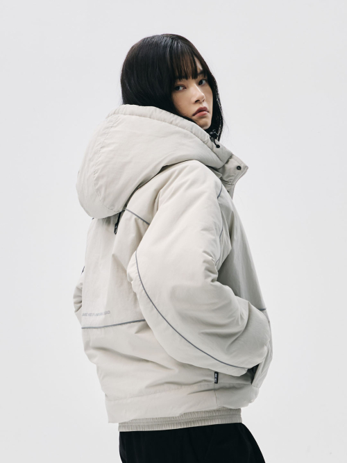 Куртка Primaloft со съемным капюшоном (Grey)