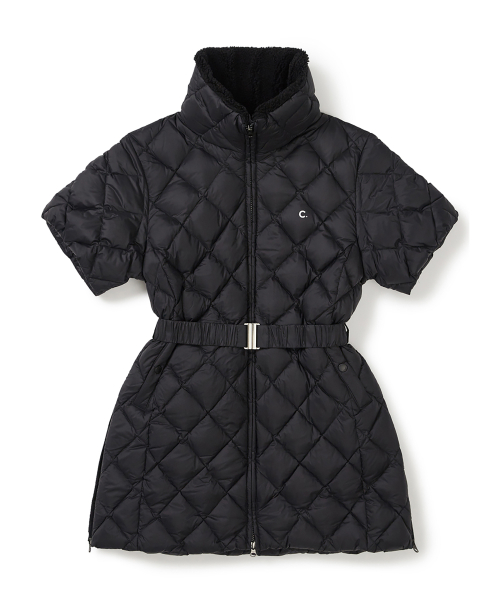 [25FW clove] Belted Long Goose Down куртка (Black)