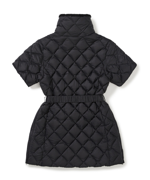 [25FW clove] Belted Long Goose Down куртка (Black)