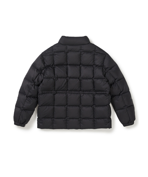 [25FW clove] квадратная Quilted Down куртка (Black)