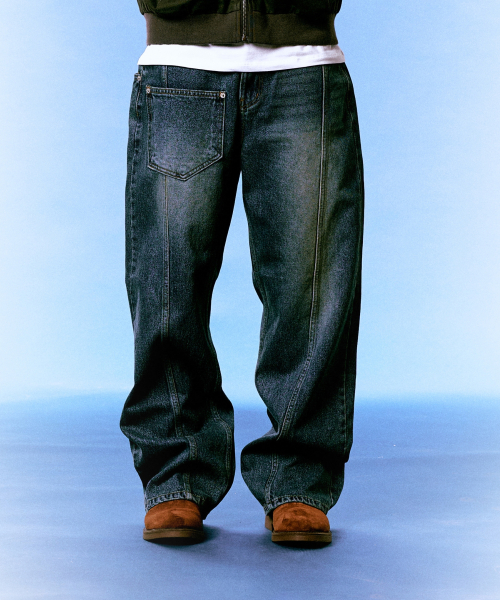 Джинсы Signature Back Pocket Reverse Blue