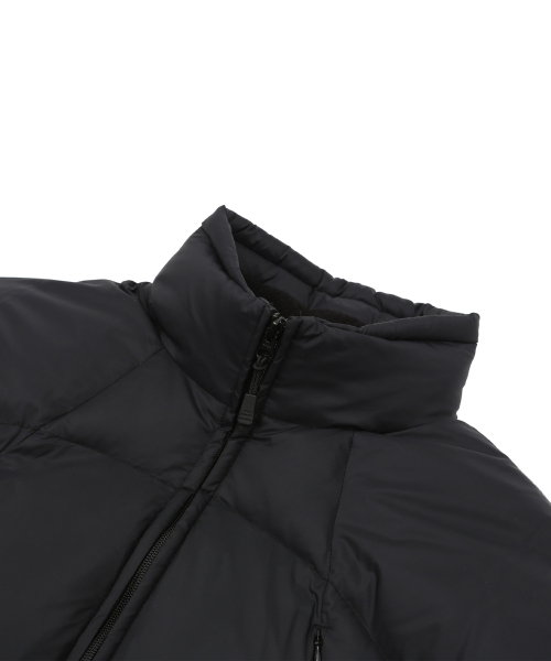 Пуховое парка с потайными карманами (Black)