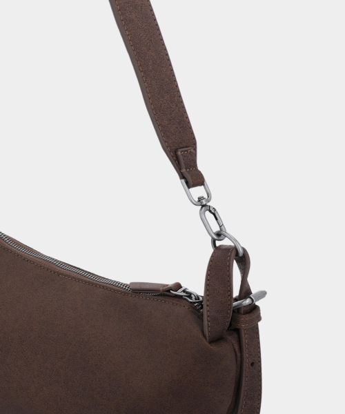 W BELTED SHLDR PREBRN/BRNDES