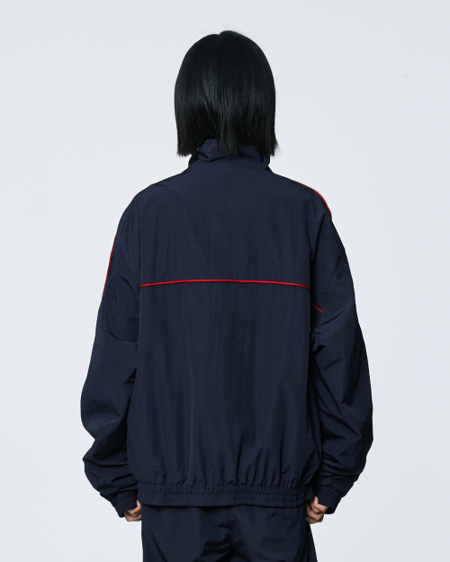 line jacket(navy)
