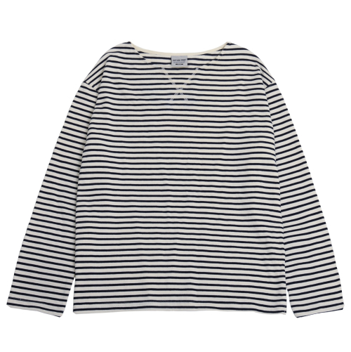 stripe teeshirt(ivory/navy)