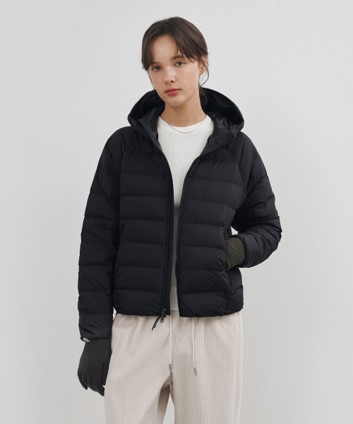 hoodie jacket black COWJP001BLACK