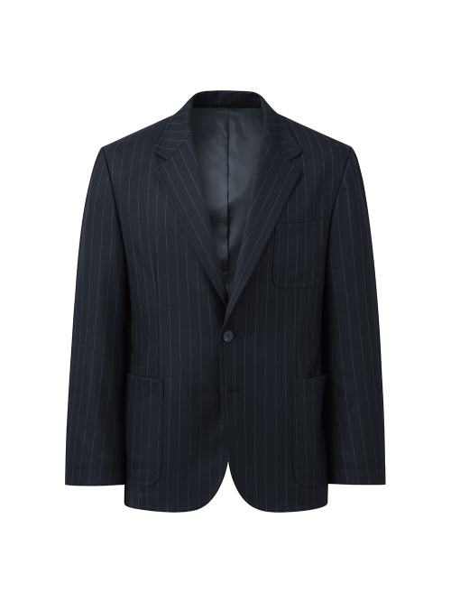 classic stripe jacket blazer(navy)