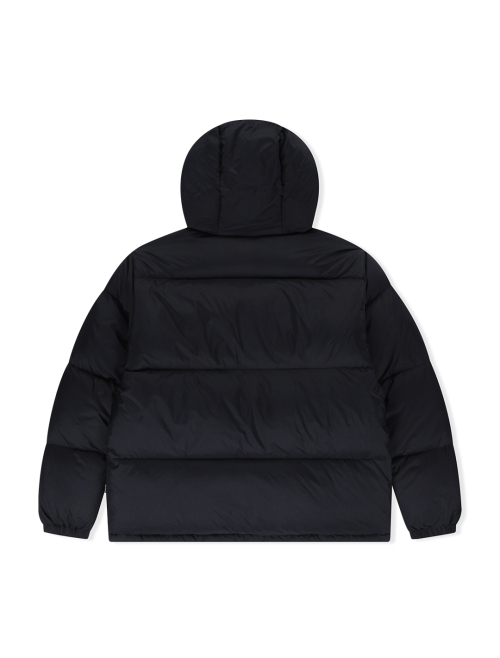 Paneled Down Jacket Black