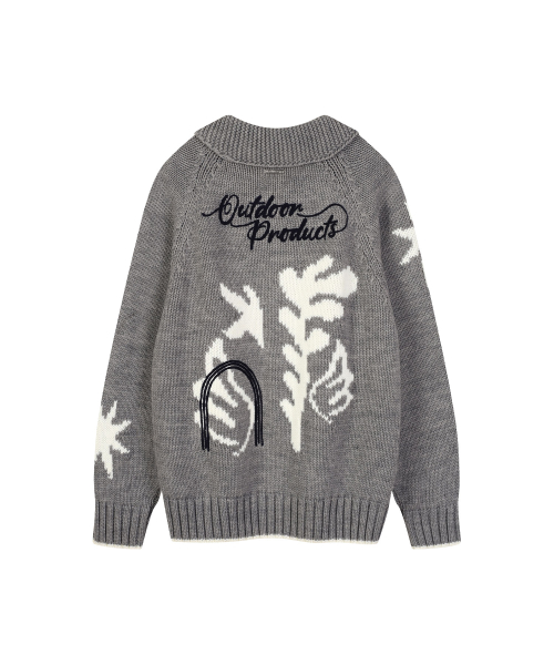 COWICHAN CARDIAGAN (LIGHT GRAY)