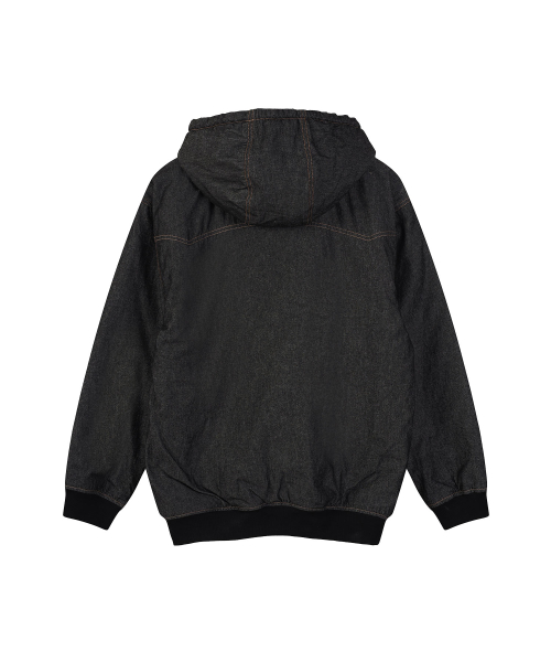 DENIM PADDING JACKET (BLACK)