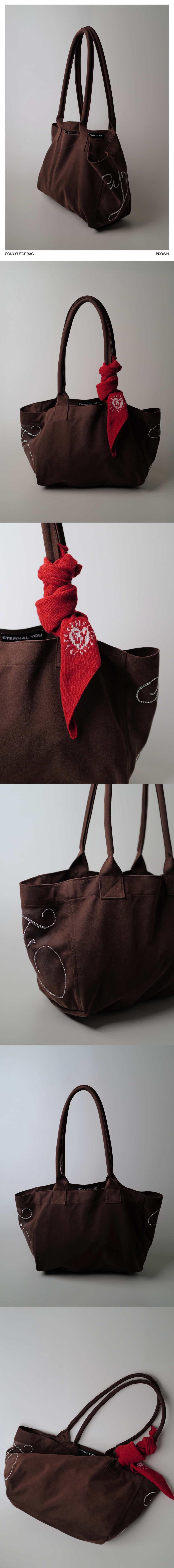 이터널유(ETERNALYOU) PONY SUEDE BAG - 포니 스웨이드 백 9종 (택1