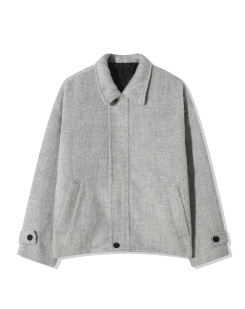 wool coat _ grey