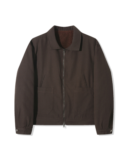 zipup _ brown