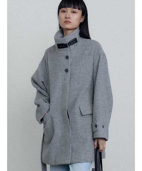 flare coat grey MBEFCT003GR