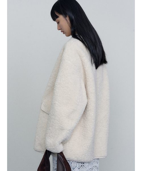 coat ivory MBEFCT001IV