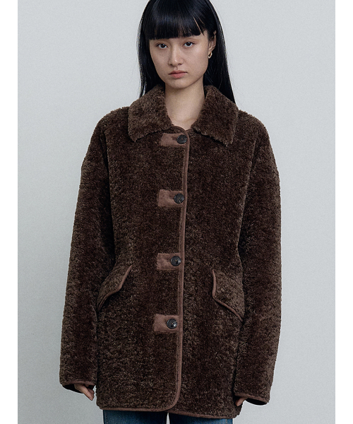 coat brown MBEFCT001BR
