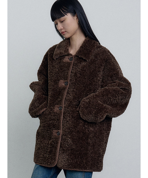 coat brown MBEFCT001BR