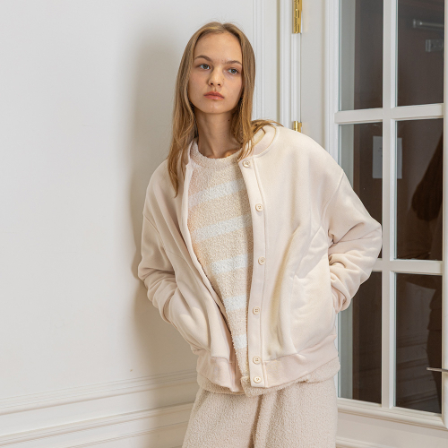 MJ_Winter home jacket_WHITE