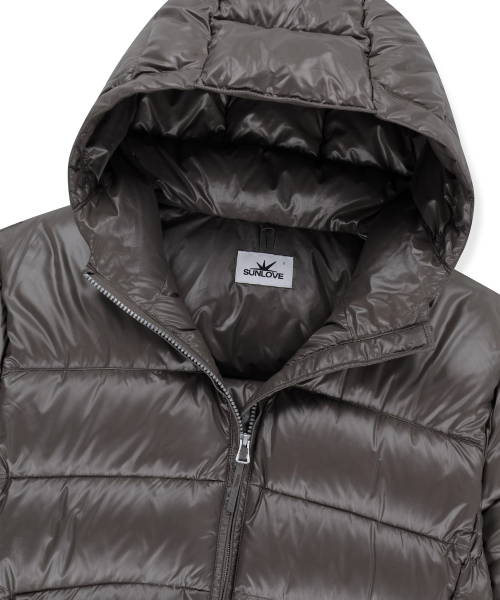 Halo Goose Down Jacket Brown