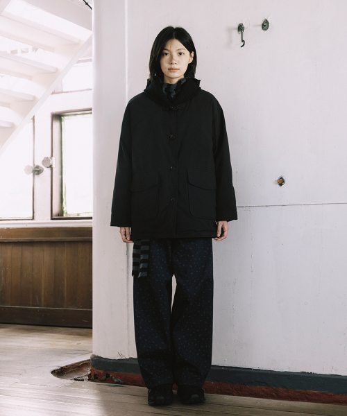 KNIT SHAWL COLLAR JACKET, BLACK