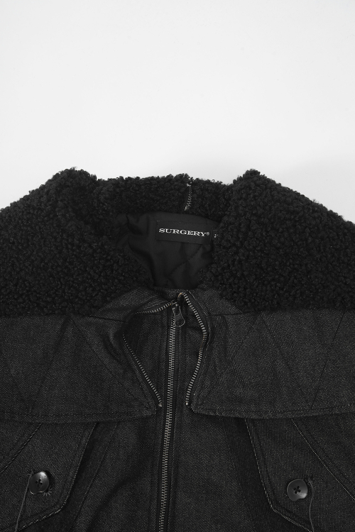 hoodie jacket black
