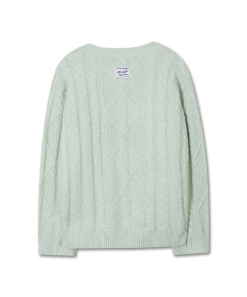 cable wool knit