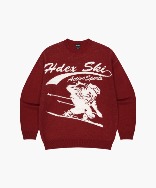 knit(Cherry Red)