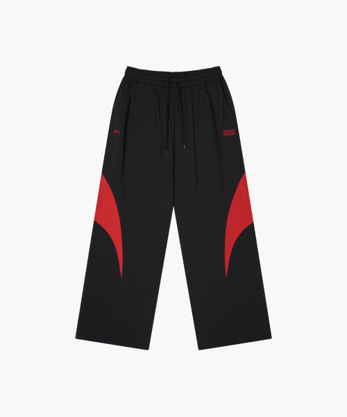 [HDEX X PHYSICAL: ASIA] Color Block Pants Black