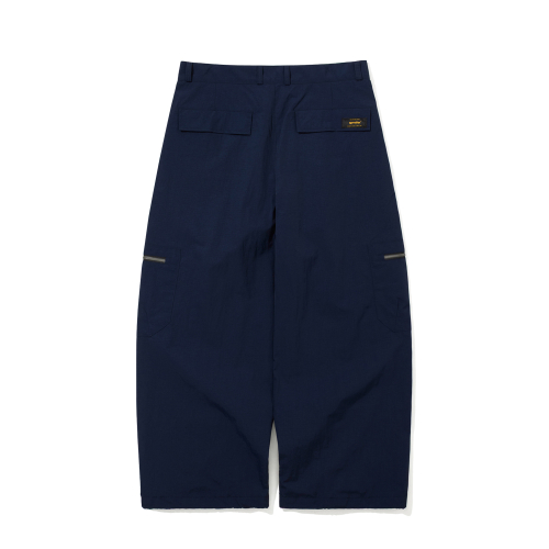 Карго-брюки 432 с двумя защипами wide leg Navy