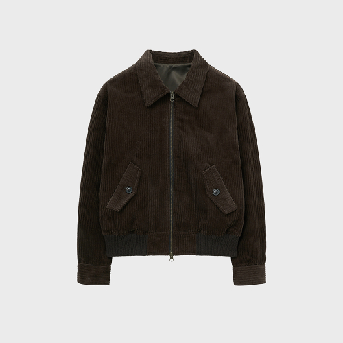 Вельветовый блузон Multi Whale (Deep Brown)