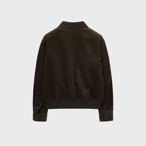 Вельветовый блузон Multi Whale (Deep Brown)