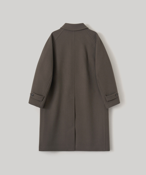 Voyager Balmacaan Coat (Mocha)