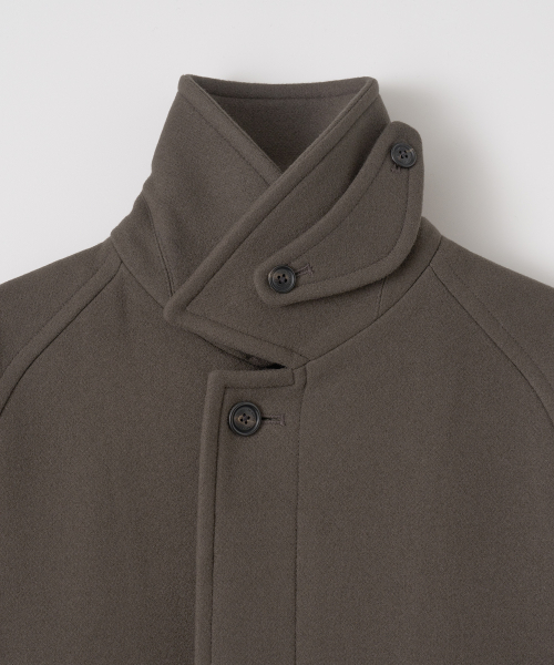 Voyager Balmacaan Coat (Mocha)
