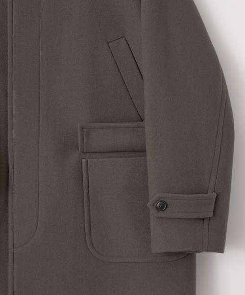 Voyager Balmacaan Coat (Mocha)