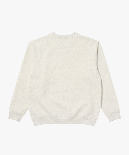 ESSENTIAL BRUSHED SWEAT-OAT MEAL