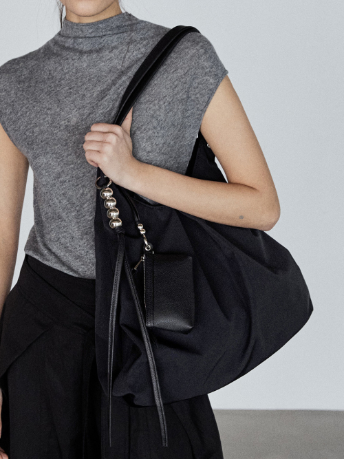 MERRY BAG — нейлоновая сумка Black