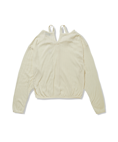 Кардиган с патчем Embrace_Light Yellow