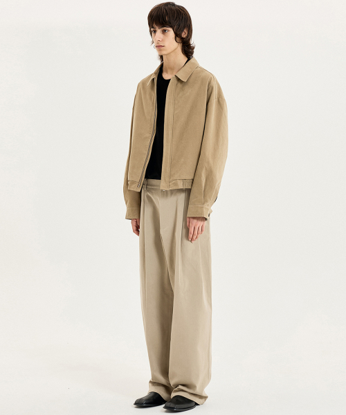 Куртка-блузон в стиле тренча (Beige)