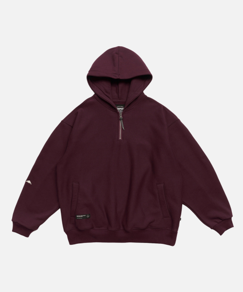 Classic Half Zip Hoodie_2color