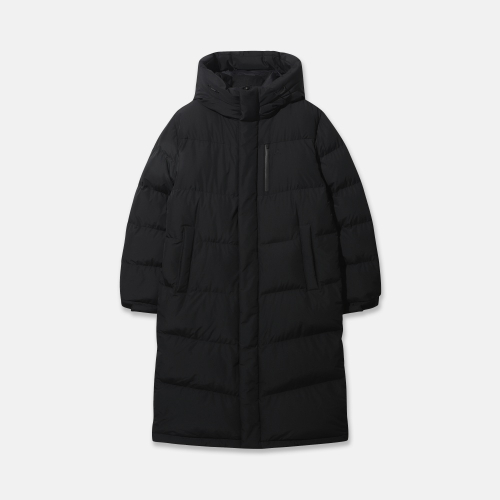 Унисекс пуховик Essential Heavy Long_BLACK 7LF2089