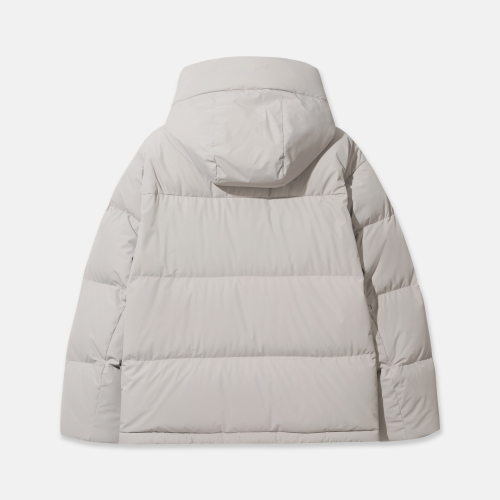 Пуховик 7LF2088 Unisex Essential Heavy Down Jacket_GREYISH BEIGE