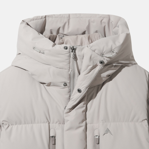 Пуховик 7LF2088 Unisex Essential Heavy Down Jacket_GREYISH BEIGE