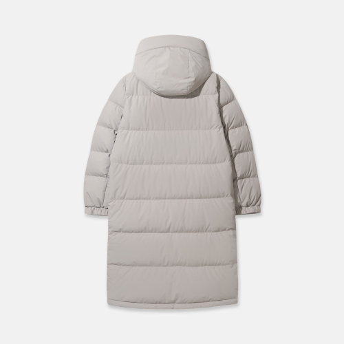 Унисекс пуховик Essential Heavy Long Down Jacket 7LF2089_GREYISH BEIGE