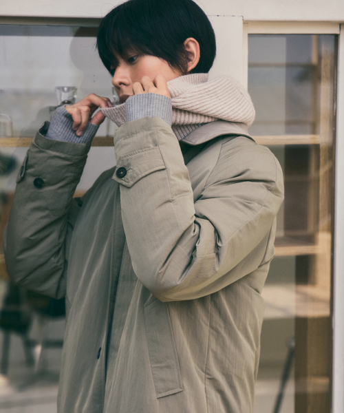 Утепленный тренч Mac_KHAKI (WC25-OT04)