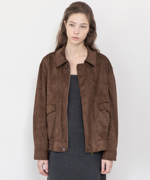 Suede jacket_2color
