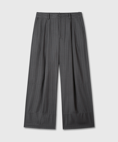 Брюки LOOSED STRIPE TROUSERS (GRAY)