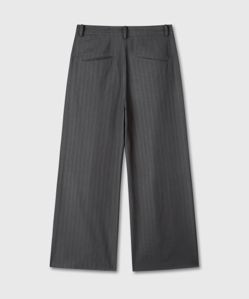 Брюки LOOSED STRIPE TROUSERS (GRAY)