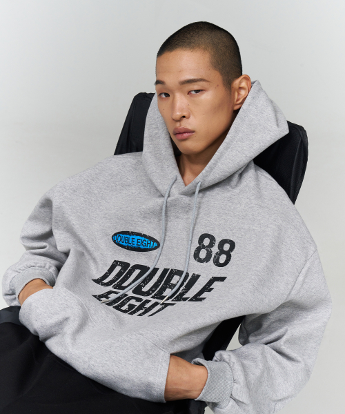 Худи 88 Crack (Grey)